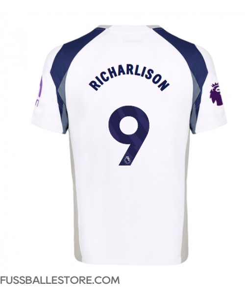 Günstige Tottenham Hotspur Richarlison #9 Heimtrikot 2025-26 Kurzarm Günstige Tottenham Hotspur Richarlison #9 Heimtrikot 2025-26 Kurzarm